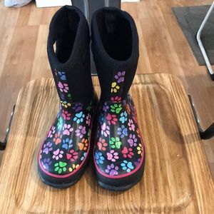 Girls rubber/neoprene winter boot